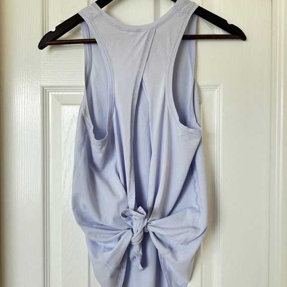 lululemon athletica All Tied Up Lavender Tie-Back Tank Top - Picture 6 of 9